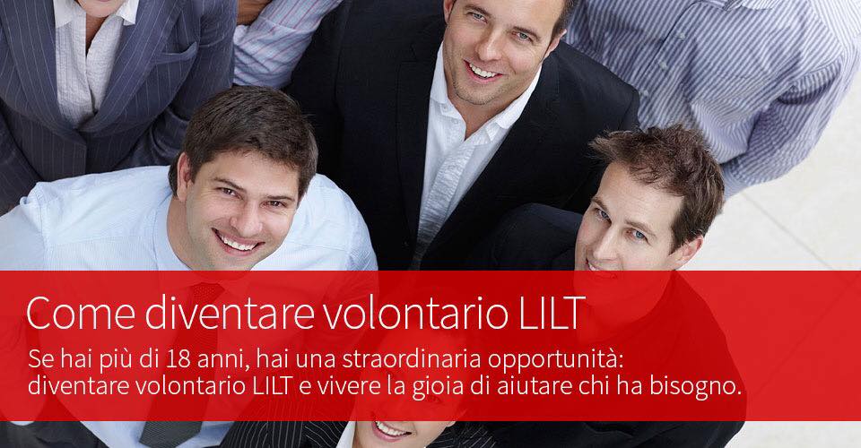 DIVENTA VOLONTARIO