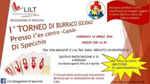 10/4 Specchia: I Torneo di Burraco Solidale