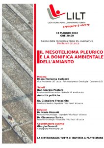 19/05 Monteroni: Sfida all’amianto