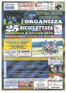05/06 Ruffano: 25ma biciclettata ecologica sportiva ruffanese