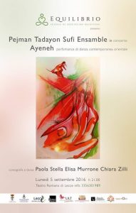 Pejman Tadayon Sufi Ensamble in concerto il 5 settembre a Lecce