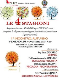 25/11 Strudà: le 4 stagioni – 1° incontro AUTUNNO