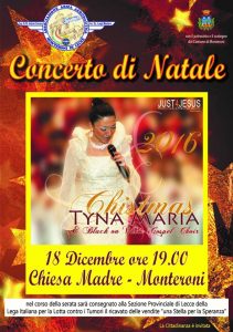 18 dicembre Monteroni – Concerto di Natale