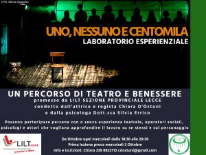 Lecce: Laboratorio esperenziale – UNO, NESSUNO E CENTOMILA
