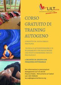 Lecce: Parte la terza edizione del corso gratuito di training autogeno