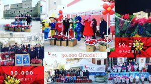 27a Giornata della Speranza: 30.000 stelle di natale vendute