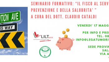 CASARANO VENERDI’ 17 – SEMINARIO FORMATIVO: “IL FISCO AL SERVIZIO DELLA PREVENZIONE E DELLA SALUBRITA’ ”