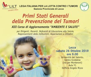 26/10: VERSO I PRIMI STATI GENERALI DELLA PREVENZIONE IN SALENTO