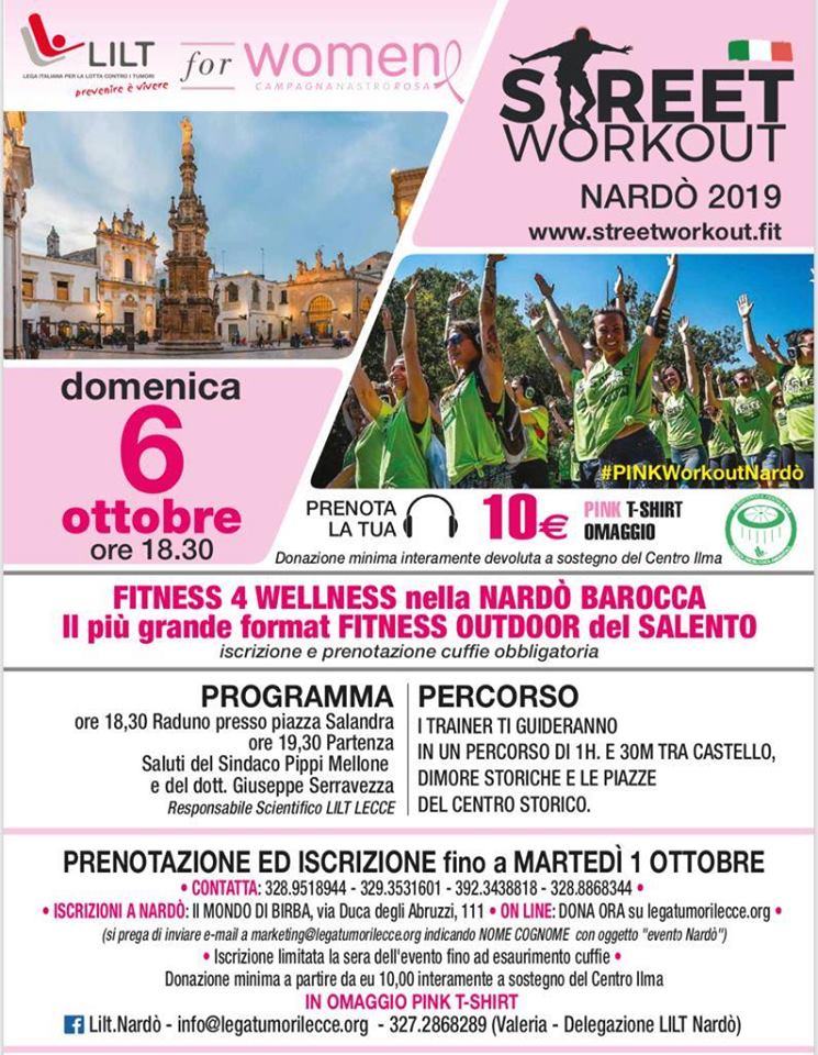 6/10 Nardò – Street Workout in Rosa