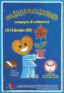 TORNANO LE “STELLE DI NATALE” LILT LECCE: SOSTIENI LA LOTTA CONTRO I TUMORI, I NOSTRI SERVIZI E IL “CENTRO ILMA”