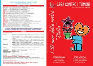 “I 30 anni della nostra Stella”: ecco il numero 114 della rivista LILT Lecce