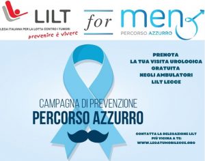 LILT FOR MEN, a marzo visite gratuite per la prevenzione dei tumori della sfera genitale maschile