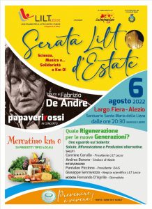 SERATA LILT D’ESTATE “SCIENZA, MUSICA E SOLIDARIETÀ… A KM 0”