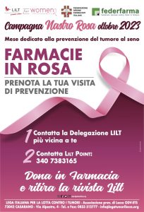 locandina FARMACIE IN ROSA 2023