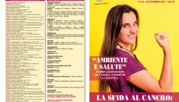 “LA SFIDA AL CANCRO: È TEMPO DI UN GRANDE ALLEANZA”: IN DISTRIBUZIONE IL NUMERO 125 DELLA RIVISTA LILT LECCE