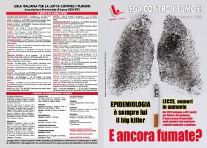 “E ANCORA FUMATE?”: IN DISTRIBUZIONE  IL NUMERO 127 DELLA RIVISTA LILT LECCE