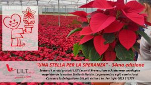 “Una Stella per la Speranza”: al via la 34esima campagna di solidarietà della Lilt di Lecce