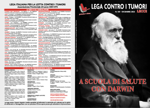 A SCUOLA DI SALUTE CON DARWIN