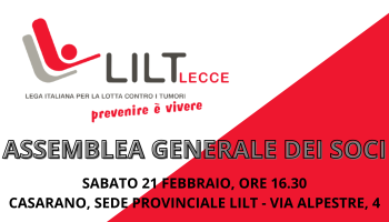Assemblea Generale dei Soci LILT Lecce